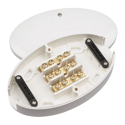 Click Scolmore Essentials 60A Junction Box 3 Term White - WA220