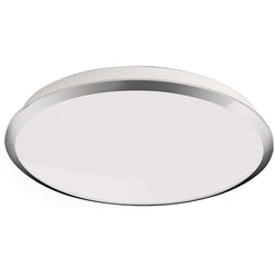 Philips myLiving Denim 7.5W LED Round Wall/Ceiling Light Chrome - 915004320501