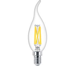 Philips Master Glass 3.4-40W Dimtone LED Candle E14 Very Warm White - 929003013082 (UK1022)