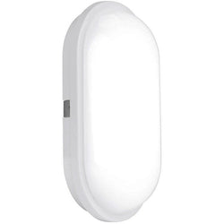 Aurora 20W IP65 Polycarbonate Oval LED Bulkhead Cool White - EN-BH220/40