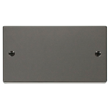 Click Scolmore Deco 2 Gang Blank Plate - VPBN061