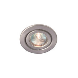 Robus RIDA 50W IP20 GU10 Pressed Steel Directional Downlight Chrome - R208PS-03