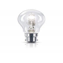 Philips 28W EcoClassic Golf Ball Bulb BC/B22 Very Warm White - 86296600