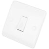 Click Scolmore Mode 10A 1 Gang 1 Way Retractive Switch Marked Bell Polar White - CMA027