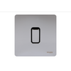 Schneider USFP 16AX 1G Intermediate Switched Black Insert Polished Chrome - GU1414BPC