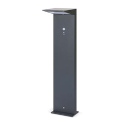 JCC 2W Solar Bollard IP54 Warm White (3000K) Anthracite - JC17070