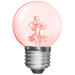 Kosnic 1W LED Effect Startree ES/E27 Golf Ball Orange - KSTR01GLF/E27-Orange