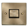 Click Scolmore Deco Ingot 10A 3 Pole Fan Isolation Switch - VPAB520BK