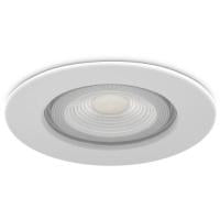 Kosnic Dimmable Fire Rated IP65 Downlight with Interchangeable Bezel - KFDL05DIM/S65-WHT