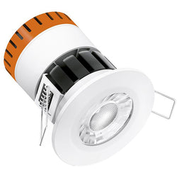 Aurora Enlite 8W Fixed Dimmable Integrated Downlight Fire Rated IP65 Cool White - EN-DE8/40
