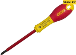 Stanley Tools FatMax Screwdrivers Insulated Pozi Tip PZ2 x 125mm - STA065419