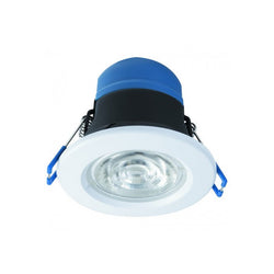 Megaman Tego 2 7.5W LED Fire Rated Dual Beam / Colour Selectable Downlight Matt White - 711183