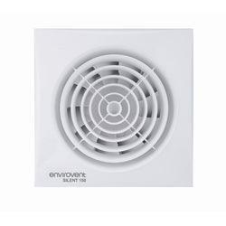 Envirovent Silent 150mm Extractor Fan with Adjustable Timer, Humidity Sensor & Pullcord - SIL150HTP