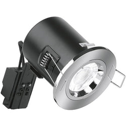 Aurora EFD 240V GU10 Downlight - Satin Nickel - EN-FD101SN