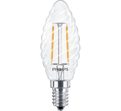 Philips 2W LEDCandle E14 SES Candle Very Warm White - 57411900