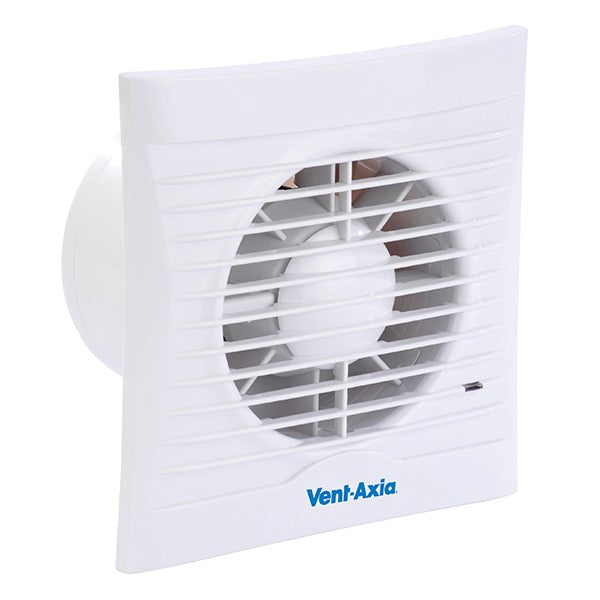 Lo Carbon Silhouette 4 Inch Slimline Low Energy Bathroom Extractor Fan