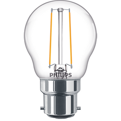 Philips 2W LEDluster (BC/B22) Golf Ball Very Warm White - 76696500