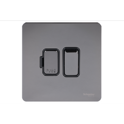Schneider USFP 13A Switched FCU Black Insert - Black Nickel - GU5410BBN