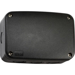 Knightsbridge IP66 Outdoor Enclosure , medium - Black - JB008BK