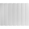 Creda 1500W Contour 100 LOT20 Panel Heater In White 7 Day Timer & Thermostat - CEP150E