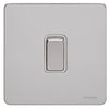 Schneider USFP 10A 3P Isolator Switched White Insert Polished Chrome - GU1413WPC