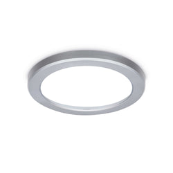 JCC Skydisc Adjustable Wall/Ceiling Light attachable rim Silver - JC131004