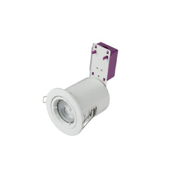Robus Starling 50W Mains Voltage Die Cast Fire Rated Downlight, Ip20, 91MM, White - RSF201-01