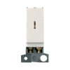 Click Scolmore MiniGrid 10A 2 Way Key Switch Module White - MD003PW