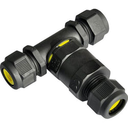 Knightsbridge IP68 16A 3-Way Cable Connector (3-Pole) - JB003