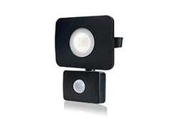 Integral Compact Tough 20W Floodlight Black with PIR-Overide - ILFLC134POV
