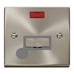 Click Scolmore Deco Ingot 13A Flex Outlet Neon Fused Spur Unit - VPSC553GY