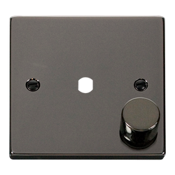 Click Scolmore Deco 1 Gang Dimmer Plate and Knob - VPBN140PL