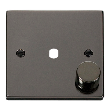 Click Scolmore Deco 1 Gang Dimmer Plate and Knob - VPBN140PL