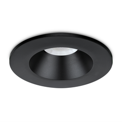 JCC V50 Pro 6W Anti-Glare IP65 LED Downlight Black, Colour Adjustable - JC1019/BLK