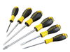 Stanley Tools 0-60-209 Essential Screwdriver Set of 6 PH/SL - STA060209