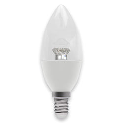 Bell 6W LED Dimmable Candle Clear - SES, 2700K - BL05833