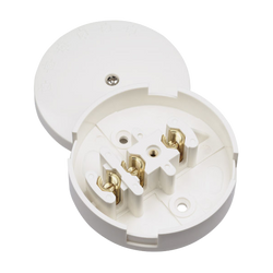 Click Scolmore Essentials 30A Junction Box S-Entry 3 Terminal White - WA072
