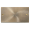 Click Scolmore Deco 2 Gang  Blank Plate - VPAB061