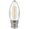 Crompton LED Candle Filament Dimmable Clear 5W 2700K BC-B22d - CROM7130