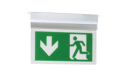JCC 3W Wall/Ceiling Exit Blade Maintained 3M self-test IP20 without legend - JC50323
