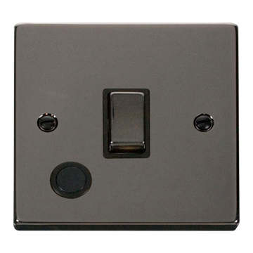 Click Scolmore Deco Ingot 20A 2 Pole Flex Outlet Switch - VPBN522BK