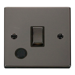 Click Scolmore Deco Ingot 20A 2 Pole Flex Outlet Switch - VPBN522BK