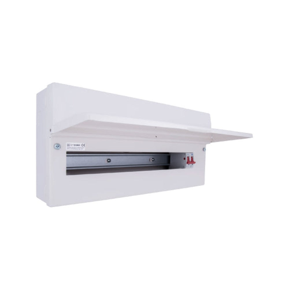 BG 18 Way With 100A Main Switch,1 X SPD 1 X 32A MCB - CFUSW18SPD ...