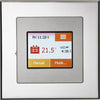 Heat Mat Wi-Fi Colour Touchscreen White/Chrome - WIF-WHT-CHRM