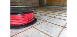 Heat Mat 2400W, 120m In-Screed Underfloor Heating Cables - PKC-5.0-2400