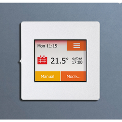 Heat Mat Wi-Fi Colour Touchscreen White/Stainless Steel - WIF-WHT-SSTL
