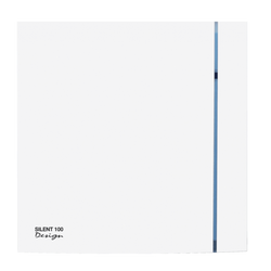Envirovent Silent Design 100mm/4" Front Cover Silver (Cover Only) - SIL100DCSIL