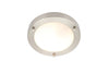 Forum Delphi 180mm E14 Bathroom Light - Satin Nickel - SPA-34049-SNIC